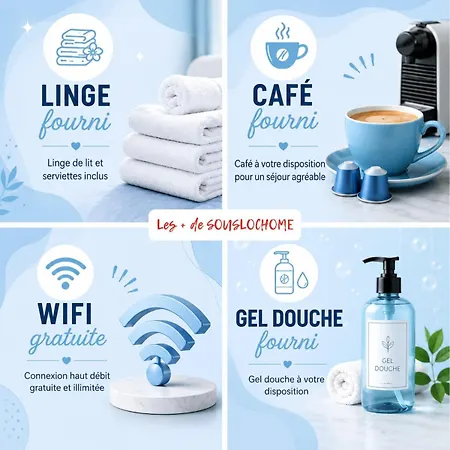 Refuge Du Hainaut - Gare 5 Min - Proche Universite 度假居